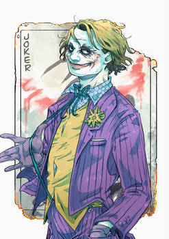 The Dark Knight - Joker Card