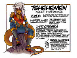 DBZ - Original Character Sheet - Tshehemen