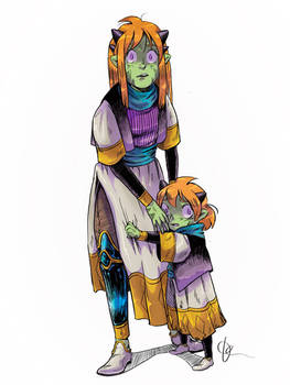 DBZ - GUUR Fanart - Chapter 1 - Mother and Child