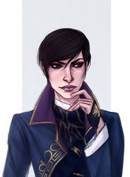 Emily Kaldwin - Dishonored 2 - Scribbly Sketch