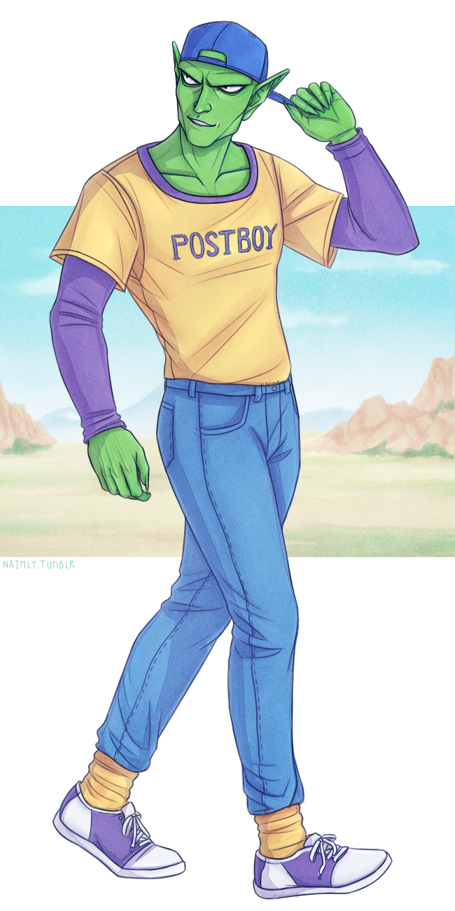 Piccolo - Dragon Ball Z - The Radest of Green Dads