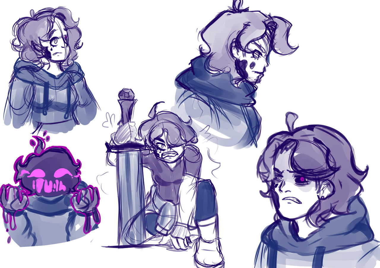 Character Design Rough Rough Sketch character designs by Inkupenguin on DeviantArt