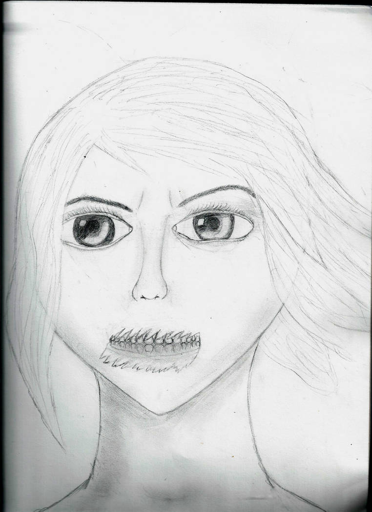 Lipless woman by narcissisticLoser on DeviantArt