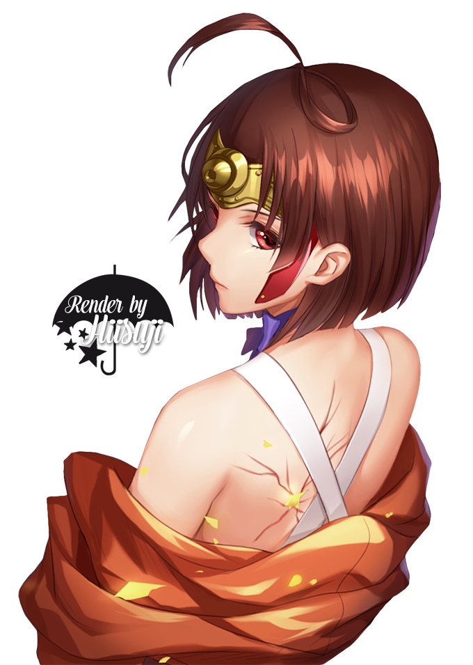 Koutetsujou no Kabaneri: Mumei render by Tsukishima1997 on DeviantArt