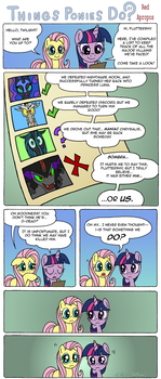 Things Ponies Do by RedApropos