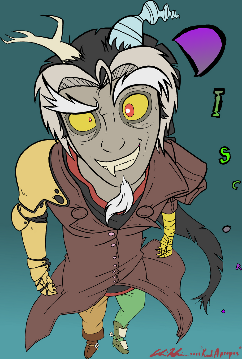 Humanized Spirit Mlp Discord Human Discord Equestria Pony Spain Illustration, Discord