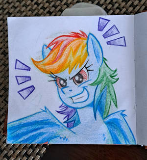 Spamming rainbow dash, just like old times