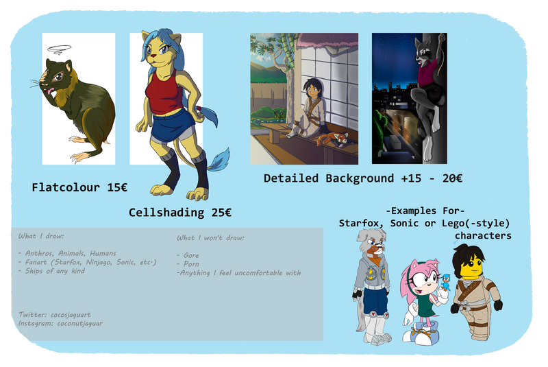 Commission prices [UPDATED]