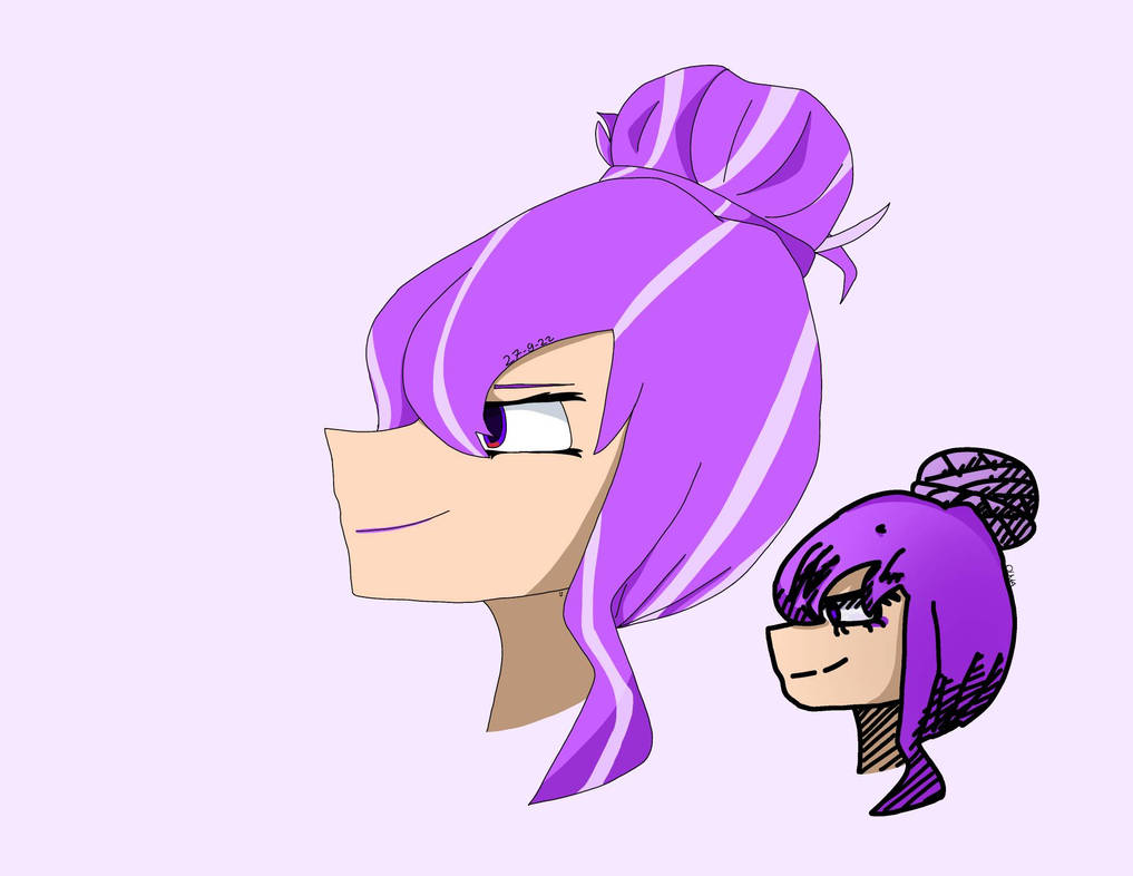 Purple Head Remake by N0TFL0P on DeviantArt