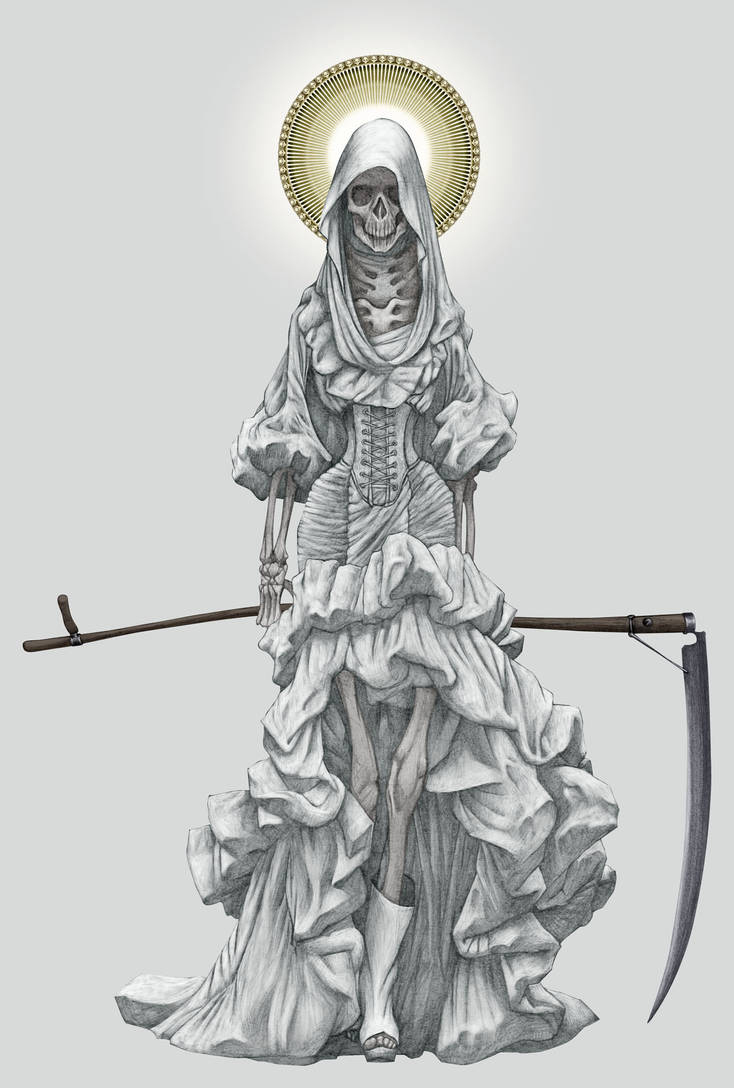 La Santa Muerte by angelero