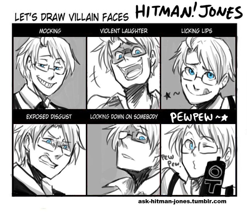 Let's Draw Villian Faces