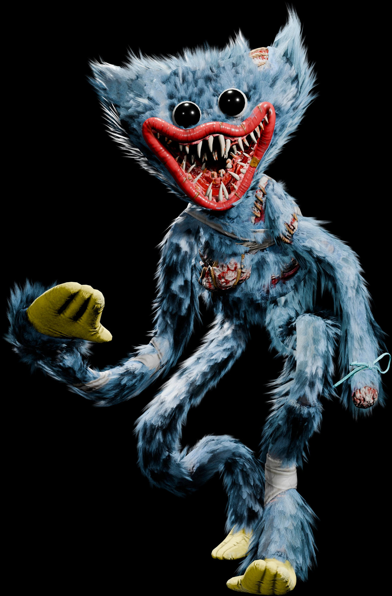 Wounded Huggy Wuggy Poppy Playtime By Smuko134 On DeviantArt wounded-huggy-wuggy-poppy-playtime-by-smuko134-on-deviantart