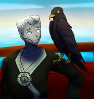 Zane and Falcon