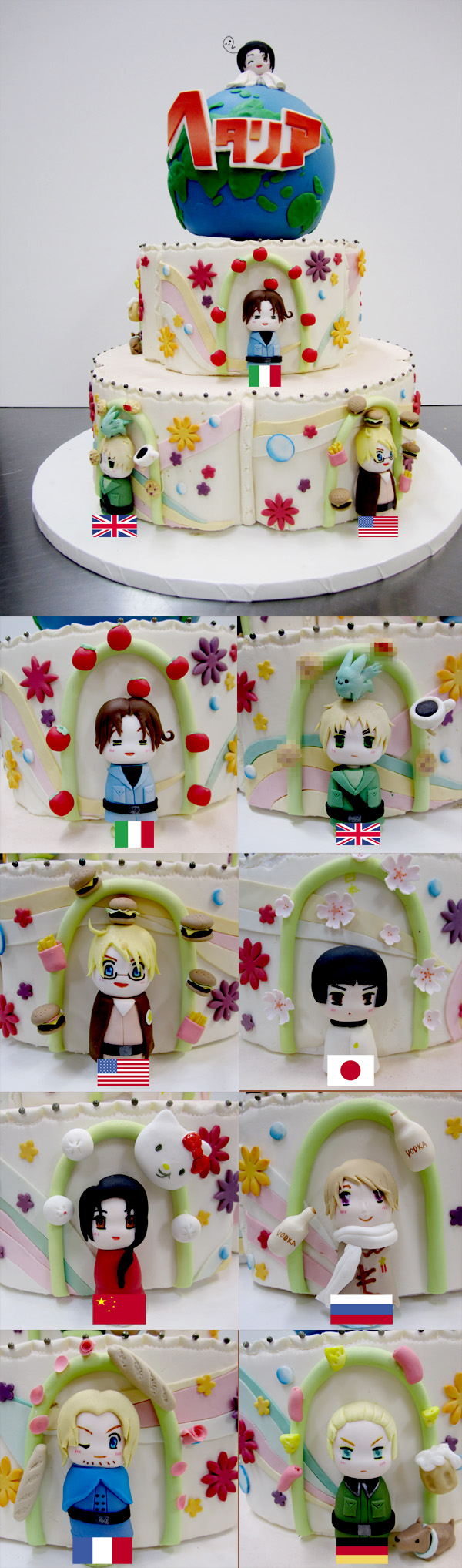 Hetalia Cake