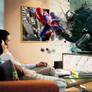 Spider man VS Venom 3D Fight