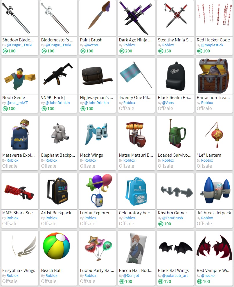 My Roblox inventory: Faces (P1) by StormFX93RBLX on DeviantArt