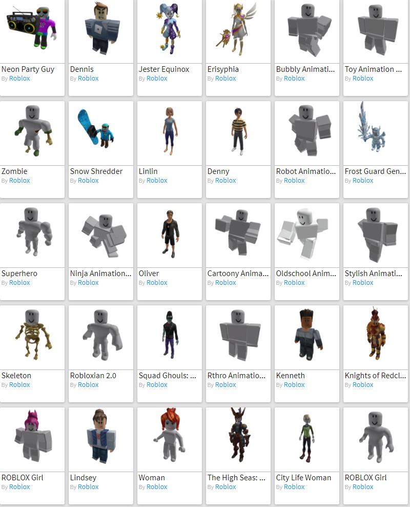 My Roblox Inventory: Hair (P2) by StormFX93RBLX on DeviantArt