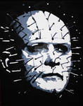 Pinhead Acrylic Painting by roxyms