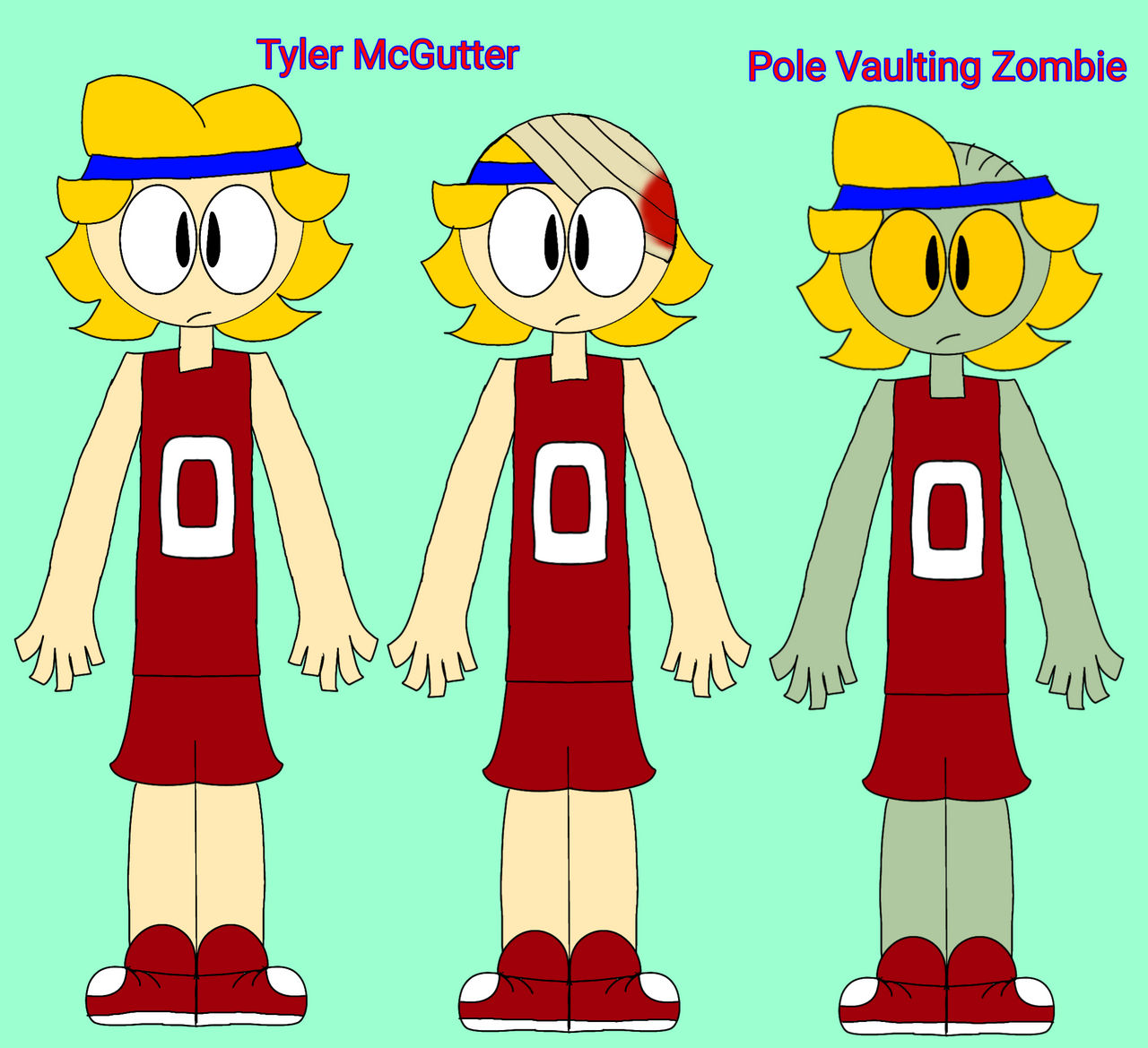 Vauiting Pole Vaulting Zombie Introduction Remastered by typkayt15 on DeviantArt