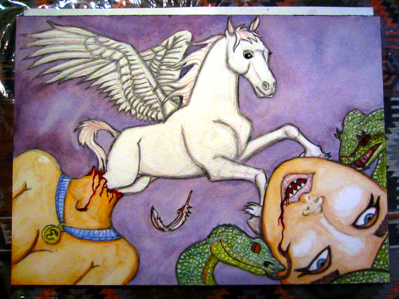 The Birth of Pegasus by Sageous