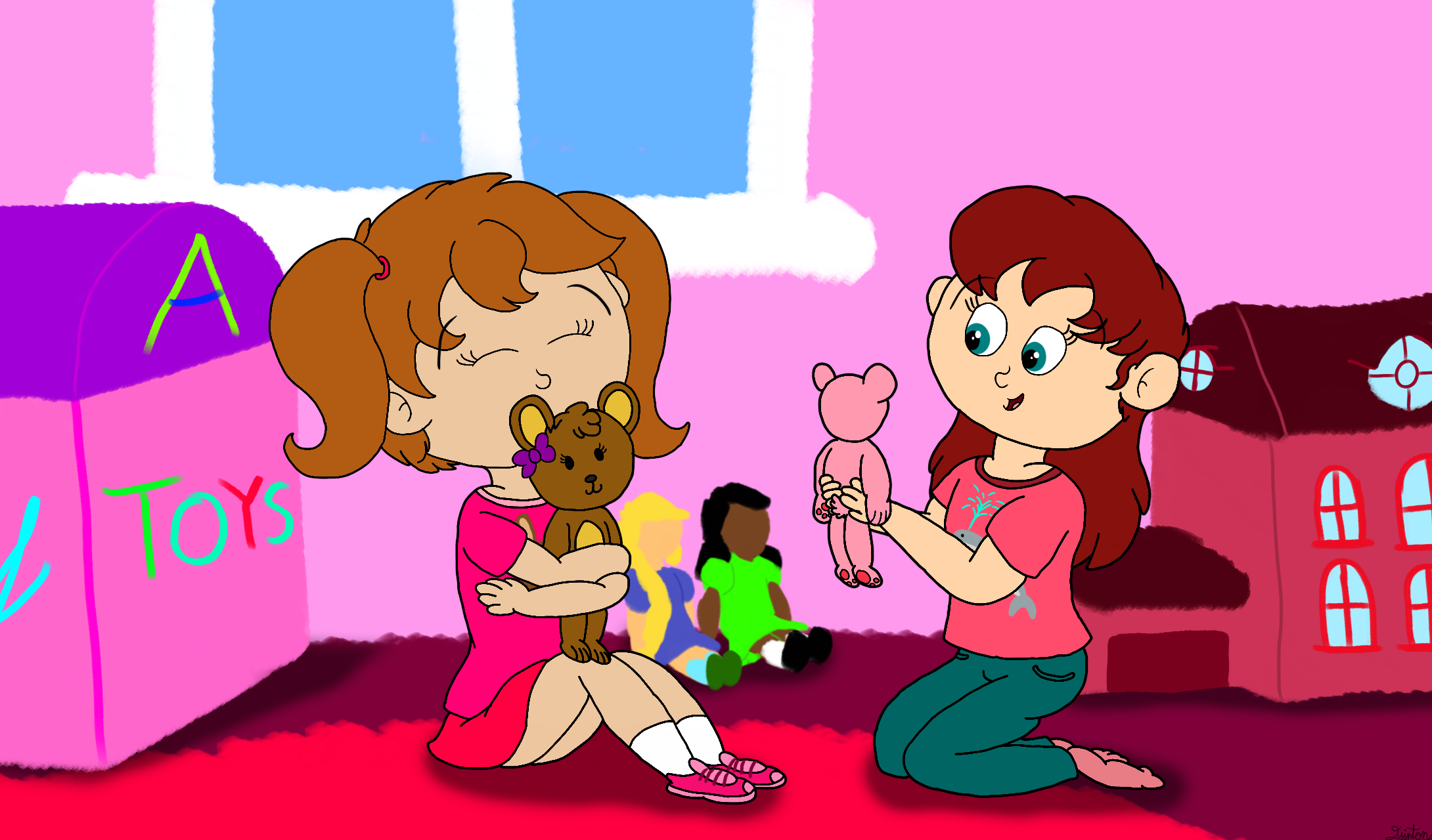 Teddy Bear Playdate by WonderWill7134 on DeviantArt
