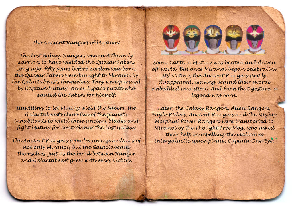 Ancient Rangers by TeiOuja on DeviantArt