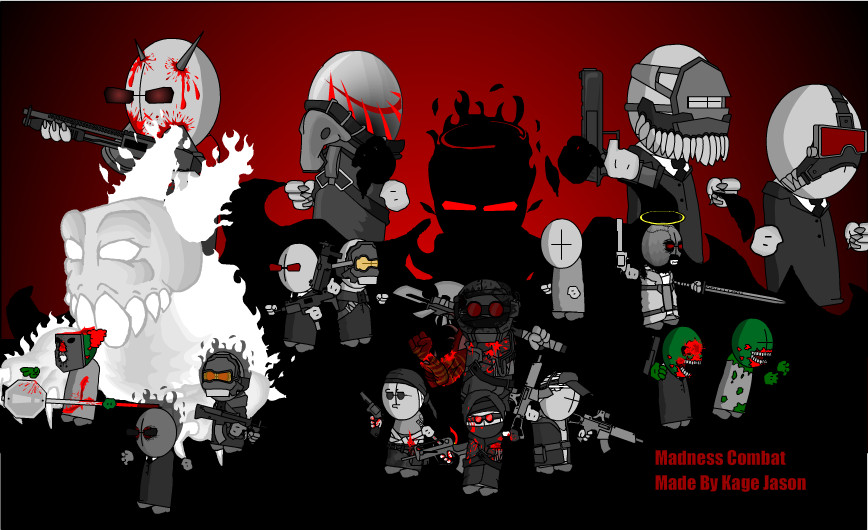 Madness Combat 1 Poster by Tarantulabean on Newgrounds