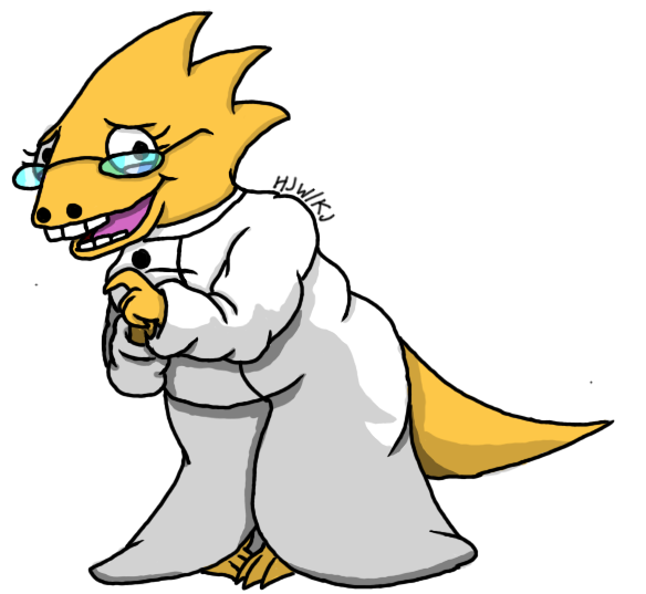 Alphys by KageJason on DeviantArt