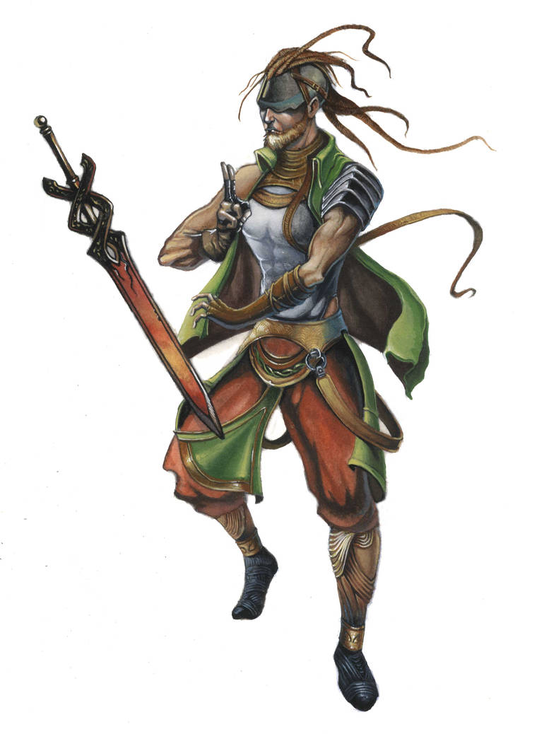 Freyer Rok Freyr colorized by Trishkell on DeviantArt