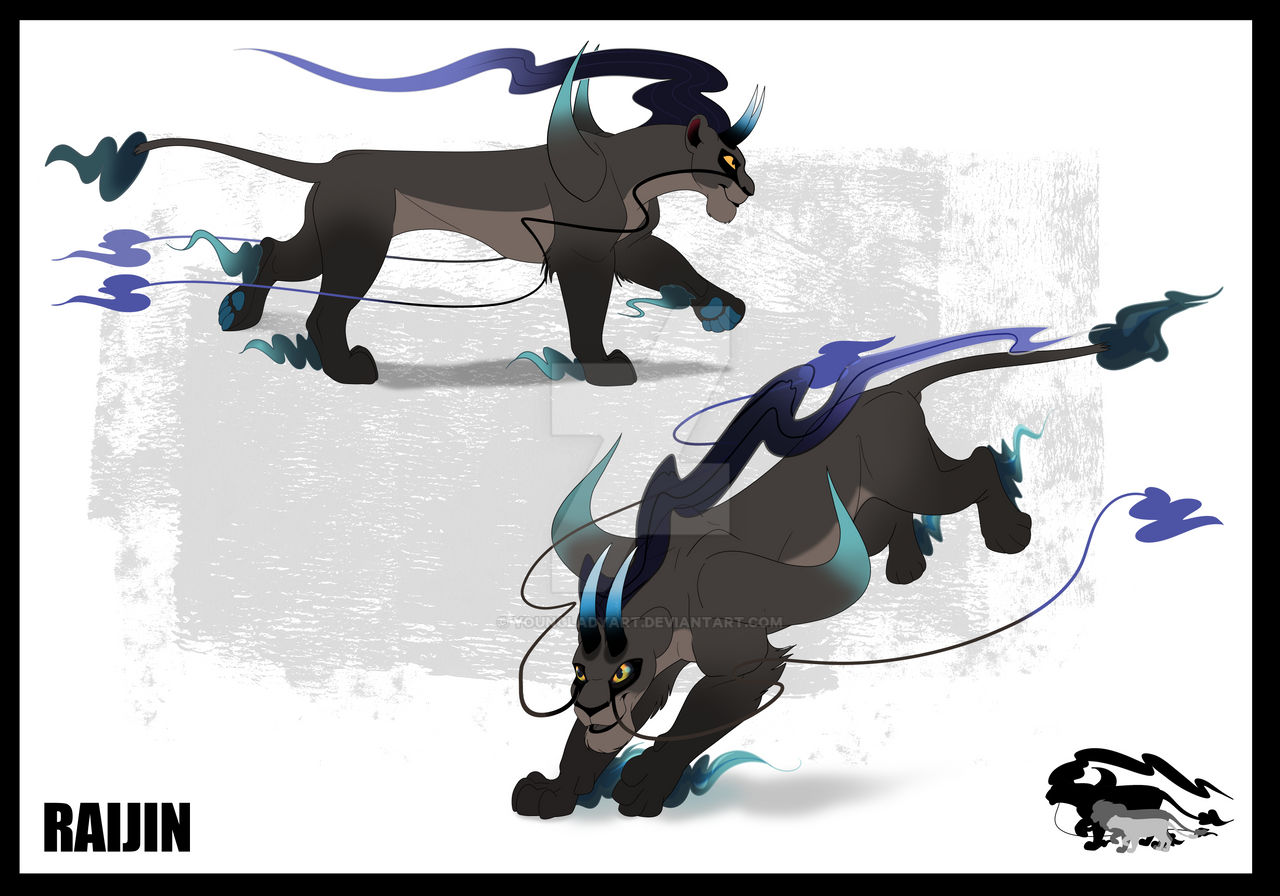 Raijin-Refreshed version by YoungLadyArt on DeviantArt