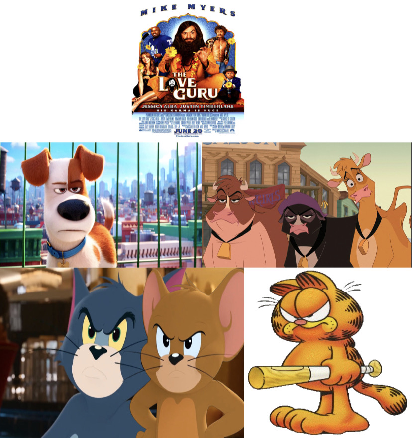 The Movie Animals hate The Love Guru (2008) by CartoonsRule2020 on DeviantArt The Movie Animals hate The Love Guru (2008) by CartoonsRule2020 on DeviantArt
