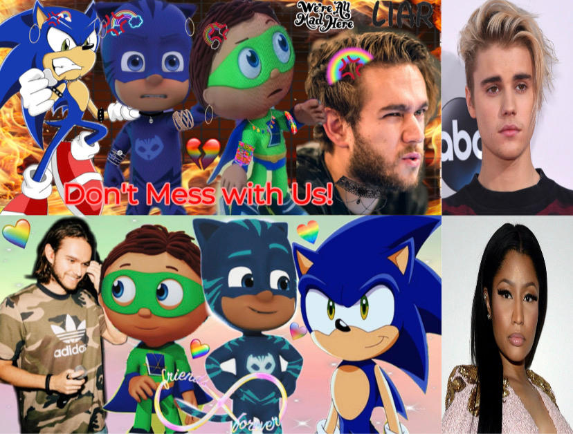 The boys prefer Nicki Minaj over Justin Bieber by CartoonsRule2020 on DeviantArt The boys prefer Nicki Minaj over Justin Bieber by CartoonsRule2020 on DeviantArt
