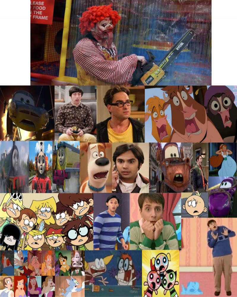 Timuffy Rackaracka The Dream Team scared of RackaRacka Ronald by CartoonsRule2020 on ...