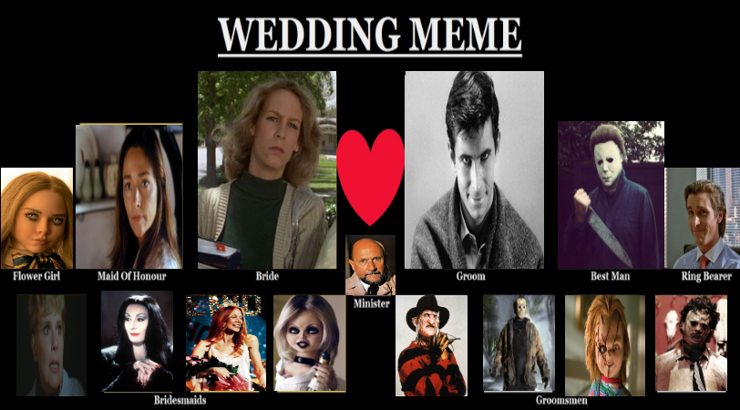 A Slasher Wedding (Redo) by CartoonsRule2020 on DeviantArt