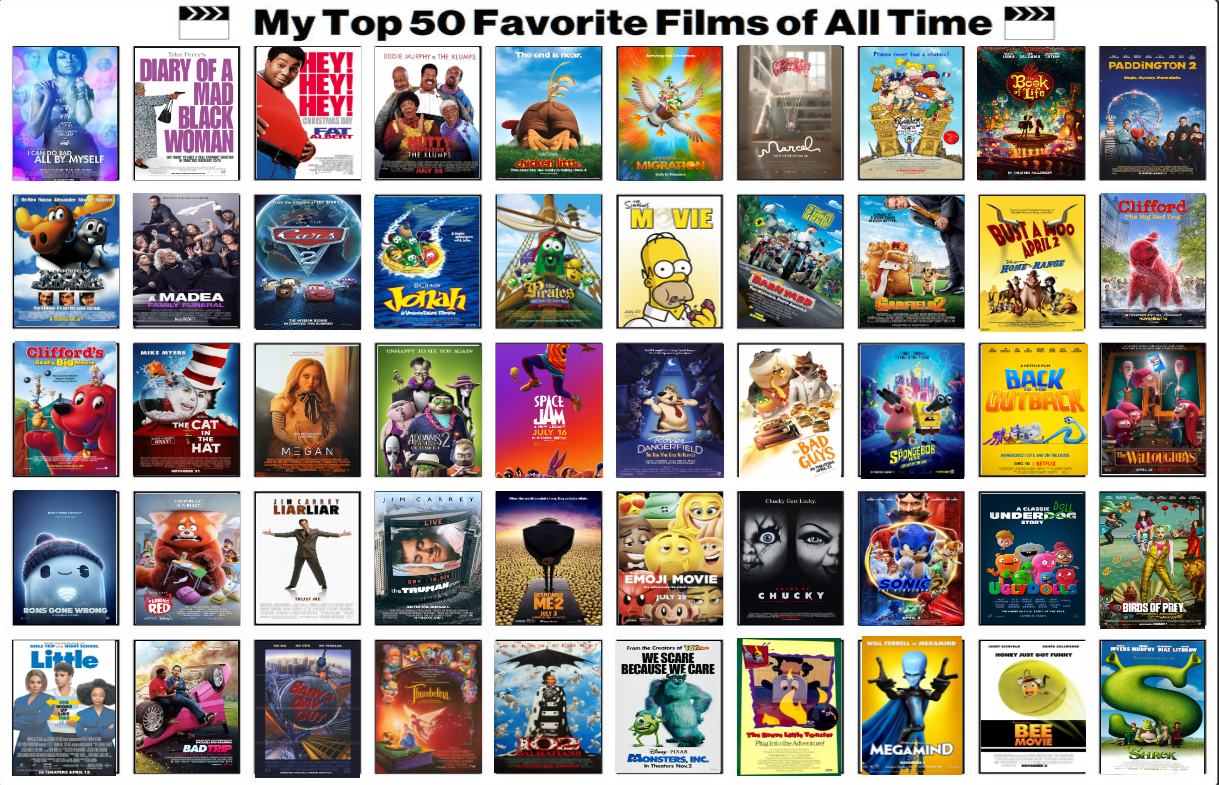 My Top 50 Favorite Films of All Time by CartoonsRule2020 on DeviantArt