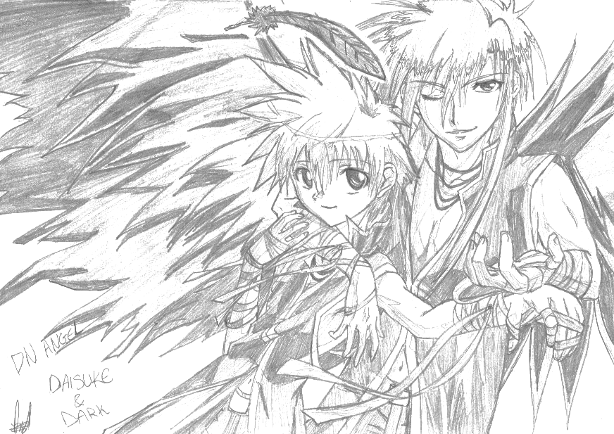 D.n. Angel - Daisuke And Dark By Fananestar99 On Deviantart