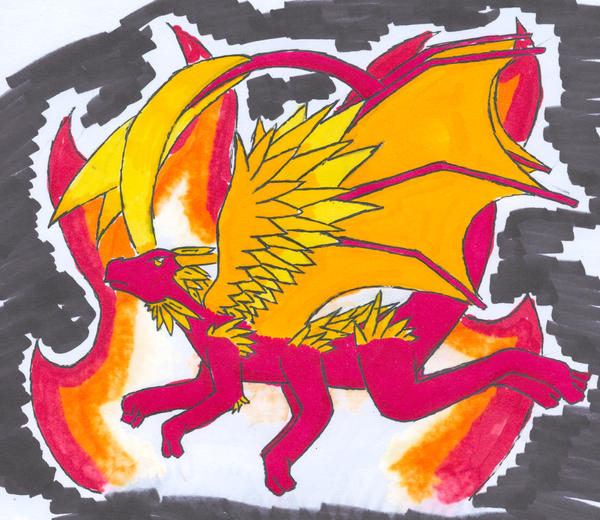 Fire Drake by Neio6 on DeviantArt