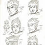 Young Genji Sketches