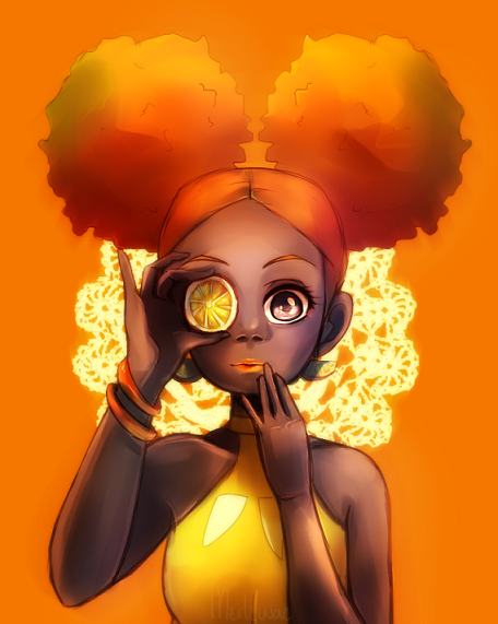 Orange by Merlewae
