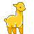 Free Icon: Gold Llama