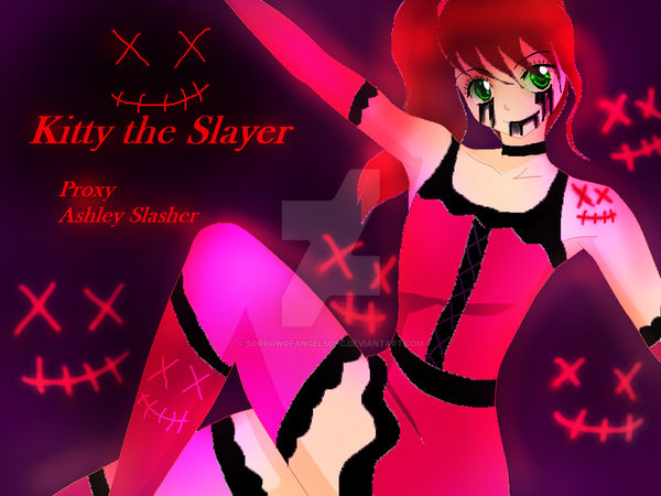 Kitty slayer - Proxy Slasher oc by Sorrowofangelsofc on DeviantArt