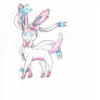 Colored pencil blend pratice 1st attempt- Sylveon