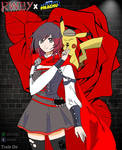 Ruby Rose, and Detective Pikachu by Pikafan09