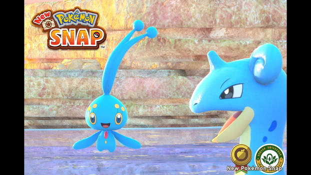 New Pokemon Snap- Manaphy and Lapras!