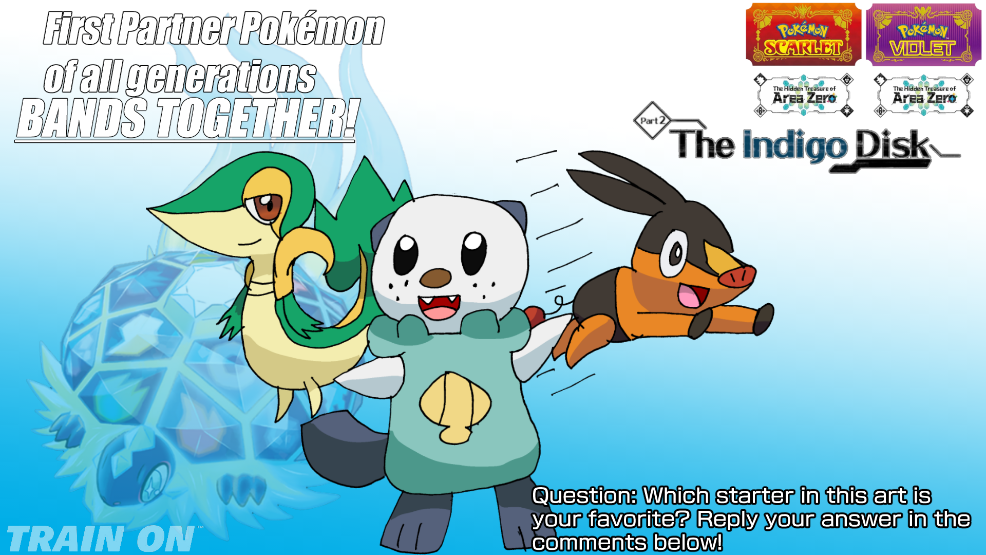 Pokemon starters part 5 last part!