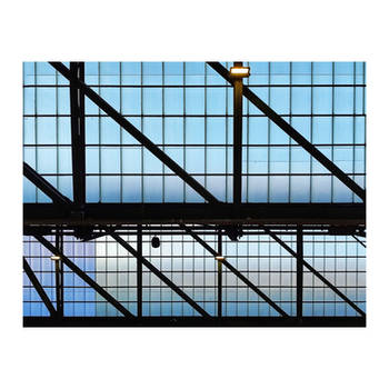 Steel Lines And Azure Lights