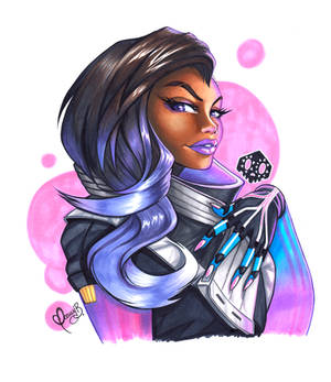 Sombra from Overwatch (video link in description)