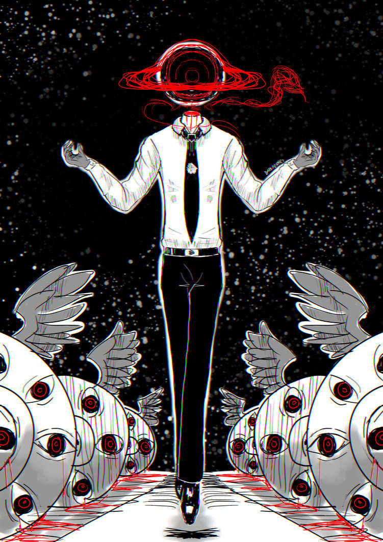 Mr. Blackhole head by Darkferretstu on DeviantArt