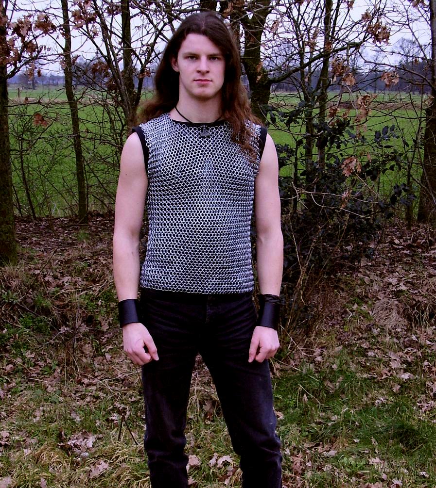 Wearing chainmail