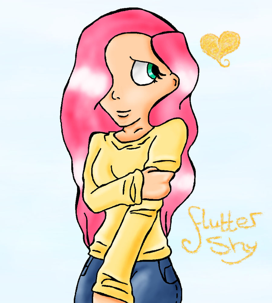 Human Fluttershy